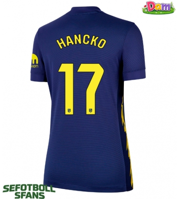 Atletico Madrid David Hancko #17 Bortatröja Kvinnor 2025-26 Kortärmad